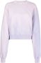 Off-White Sweater met tie-dye print Paars - Thumbnail 1