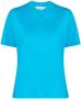 Off-White T-shirt met diagonale streep Blauw - Thumbnail 1