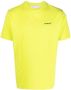 Off-White T-shirt met logoprint LIME BLACK - Thumbnail 1