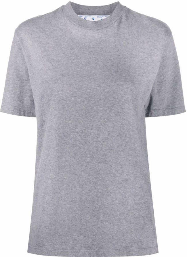 Off-White T-shirt met print Grijs