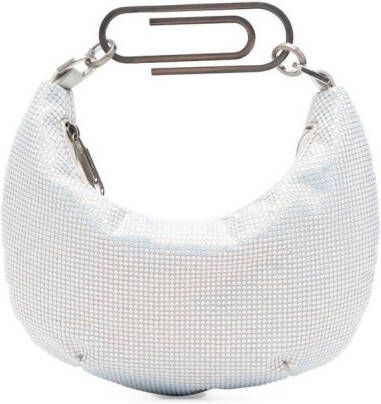 Off-White Tas met pailletten Grijs