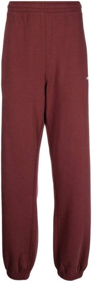 Off-White Trainingsbroek met logoprint Blauw