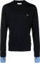 Off-White Trui met ronde hals Blauw - Thumbnail 1