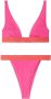 Off-White Tweekleurige bikini Roze - Thumbnail 1