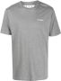 Off-White T-shirt met print MELANGE GREY WHITE - Thumbnail 1