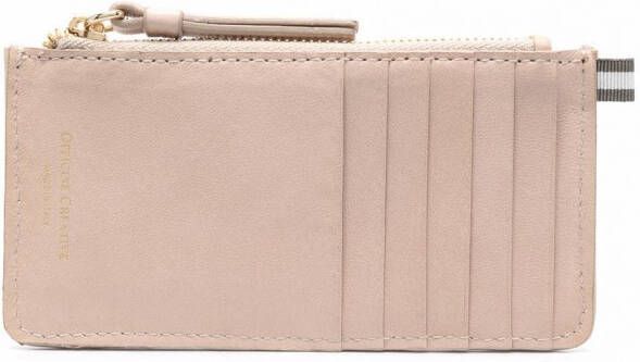 Officine Creative Geweven portemonnee Beige