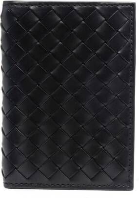 Officine Creative Geweven portemonnee Zwart