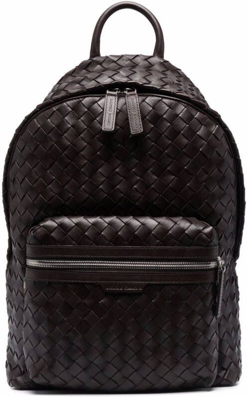 Officine Creative Geweven rugzak Bruin