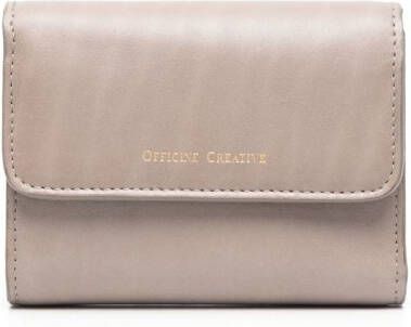 Officine Creative Leren portemonnee Grijs