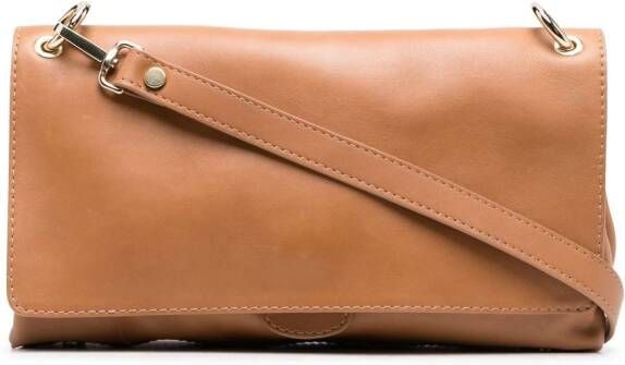 Officine Creative Nolita geweven schoudertas Bruin