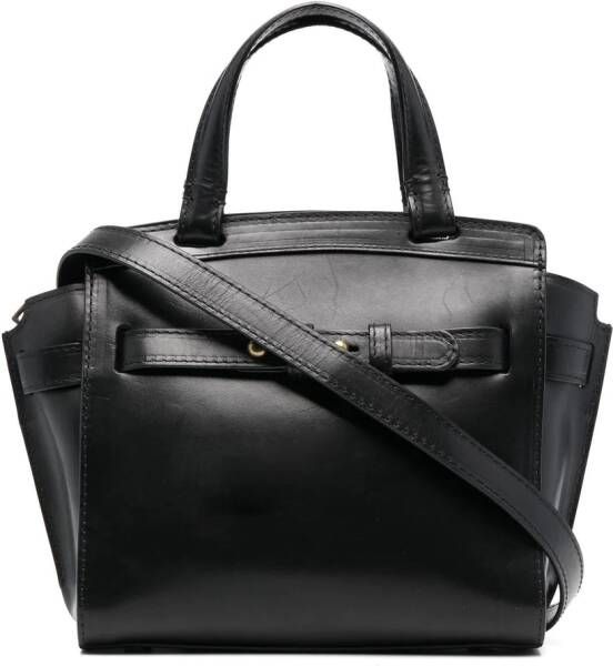 Officine Creative Shopper met gesp Zwart