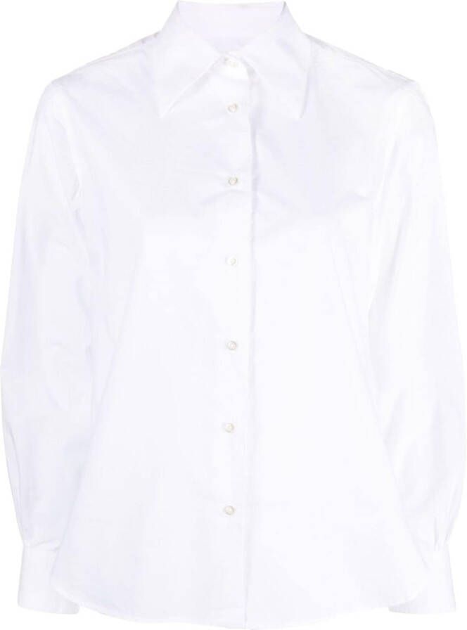 Officine Generale Katoenen blouse Wit