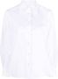 Officine Generale Katoenen blouse Wit - Thumbnail 1