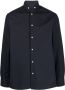 Officine Generale Katoenen overhemd Blauw - Thumbnail 1