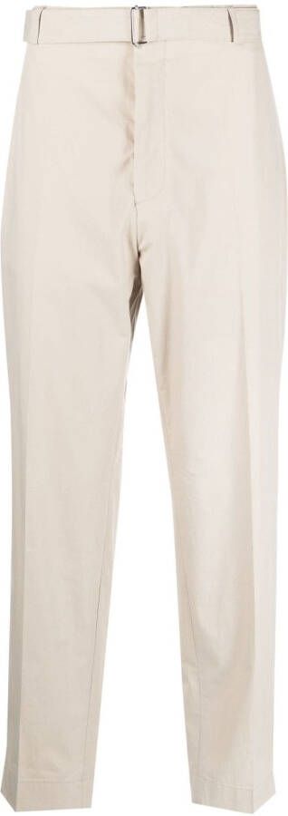 Officine Generale Straight broek Beige