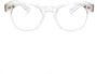 Oliver Peoples Allenby bril met rechthoekig montuur Beige - Thumbnail 1