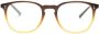 Oliver Peoples Bril met kleurverloop Geel - Thumbnail 1