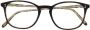 Oliver Peoples Bril met rond montuur Bruin - Thumbnail 1