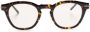 Oliver Peoples Bril met schildpadschild design Bruin - Thumbnail 1