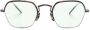 Oliver Peoples Bril met vierkant montuur Bruin - Thumbnail 1