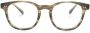 Oliver Peoples Bril met vierkant montuur Grijs - Thumbnail 1