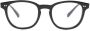 Oliver Peoples Bril met vierkant montuur Zwart - Thumbnail 1