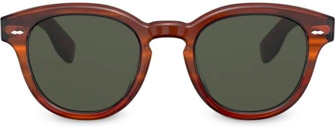 Oliver Peoples Cary Grant zonnebril Groen