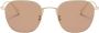 Oliver Peoples Clyne zonnebril met vierkant montuur Goud - Thumbnail 1