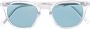 Oliver Peoples Desmon zonnebril met wayfarer montuur Wit - Thumbnail 1