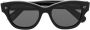 Oliver Peoples Eadie zonnebril met cat-eye montuur Zwart - Thumbnail 1