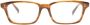 Oliver Peoples Edelson bril met rechthoekig montuur Bruin - Thumbnail 1