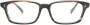 Oliver Peoples Edelson bril met rechthoekig montuur Bruin - Thumbnail 1