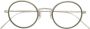 Oliver Peoples G.Ponti-2 bril met rond montuur Zilver - Thumbnail 1