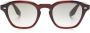 Oliver Peoples Bril met vierkant montuur Rood - Thumbnail 1