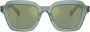 Oliver Peoples Zonnebril met vierkant montuur Groen - Thumbnail 1