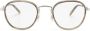 Oliver Peoples Lilletto-R bril met rond montuur Metallic - Thumbnail 1