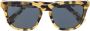 Oliver Peoples Lynes zonnebril met vierkant montuur Bruin - Thumbnail 1