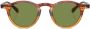 Oliver Peoples Op-13 zonnebril met rond montuur Bruin - Thumbnail 1