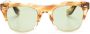 Oliver Peoples Mr. Brunello zonnebril met schildpadschild design Bruin - Thumbnail 1
