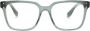 Oliver Peoples Parcell bril met vierkant montuur Groen - Thumbnail 1