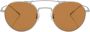 Oliver Peoples Reymont zonnebril met rond montuur Zilver - Thumbnail 1
