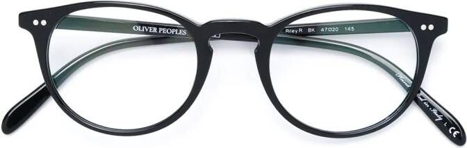 Oliver Peoples 'Riley' glasses Zwart