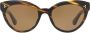 Oliver Peoples Roella zonnebril met kattenoog montuur Zwart - Thumbnail 1