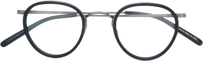Oliver Peoples ronde brilmonturen Zwart