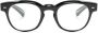Oliver Peoples Bril met rond montuur Zwart - Thumbnail 1