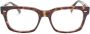 Oliver Peoples Ryce bril met rechthoekig montuur Bruin - Thumbnail 1