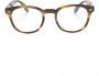 Oliver Peoples Bril met rechthoekig montuur Bruin - Thumbnail 1