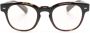 Oliver Peoples Bril met rond montuur Zwart - Thumbnail 1
