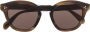 Oliver Peoples Zonnebril met schildpadschild design Bruin - Thumbnail 1