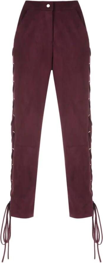 Olympiah Cropped broek Paars